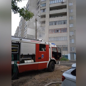 На пожаре в Коврове эвакуировали 5 детей и 25 взрослых