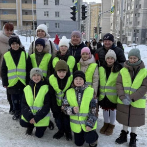 Во Владимире сотрудники ГАИ провели зимнее занятие для детей из-за роста аварийности на дорогах