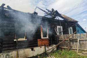 В Гусь-Хрустальном районе на пожаре погибла женщина