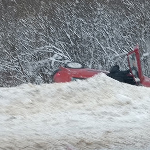 Во Владимирской области легковушку вынесло в кювет у трассы М-8
