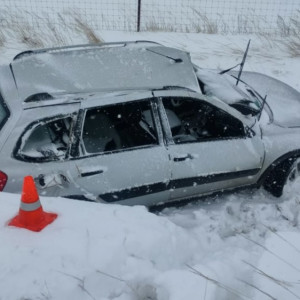 В Юрьев-Польском районе пассажир пострадал в ДТП с перевернувшейся машиной