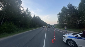 В Киржачском районе иномарка сбила насмерть 57-летнего велосипедиста