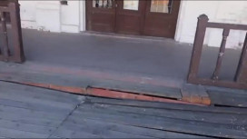 Жители Юрьев-Польского пожаловались на провалившееся благоустройство