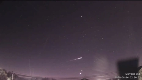 В небе над Владимирской областью заметили необычный космический объект