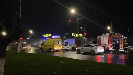 Во Владимире в массовой аварии с такси пострадали 2 человека