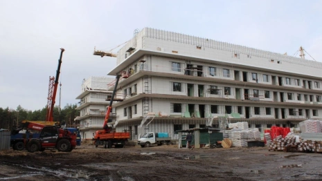 Глава Владимирской области показал строящийся инфекционный госпиталь изнутри