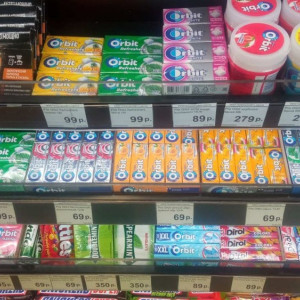 Во Владимире с прилавков магазинов может исчезнуть жвачка Orbit