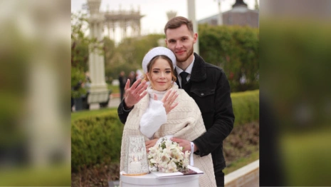 Пара из Мурома заключила брак на свадебном фестивале на ВДНХ