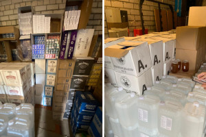 Во Владимире силовики накрыли подпольный склад с табаком и алкоголем на 2,8 млн рублей