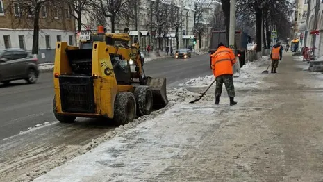 Во Владимире назвала улицы для ночной уборки снега