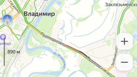 Владимирцы застряли в пробках на Судогодском шоссе из-за ремонта моста