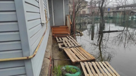 В Муроме затопило жилые дома