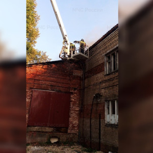 Причиной пожара на фабрике в Камешковском районе стала неисправная печь