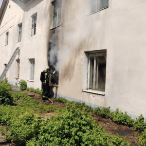 В Муроме при пожаре в двухэтажном доме спасли 3 человек