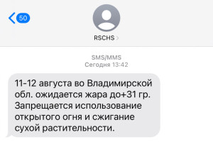 МЧС предупредило владимирцев о жаре до +31 градуса
