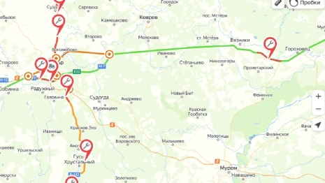 Дорожники рассказали о ремонте федеральных трасс Владимирской области 