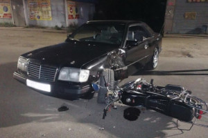 Во Владимирской области иномарка сбила 40-летнего мужчину на мопеде