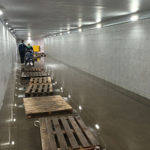 В Юрьевце затопило новый подземный переход