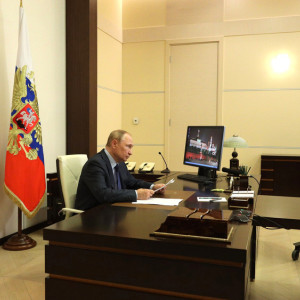 Врио губернатора Владимирской области Александр Авдеев пообщался с Путиным