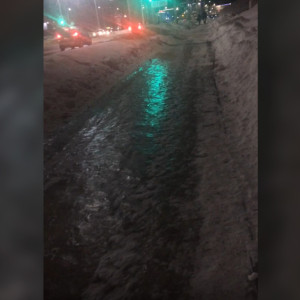 Коммунальщики устроили диверсию на владимирских тротуарах