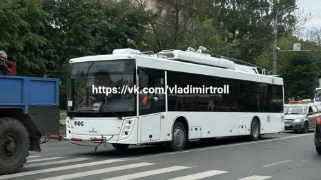 Во Владимир приехали новые белорусские троллейбусы