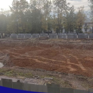 В Кольчугино началось строительство 3-этажный детской поликлиники