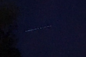 В небе над Владимирской областью заметили спутники Илона Маска