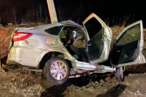 В Вязниках 37-летний водитель погиб после столкновения с опорой ЛЭП