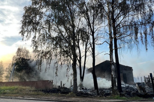 На месте пожара на заводе под Ковровом воздух обнаружили превышение формальдегида