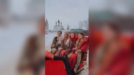 Фолк-группа из Суздаля проводила зиму песней