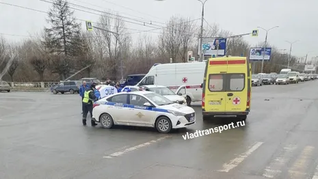 Во Владимире в ДТП у Белого дома пострадали два человека