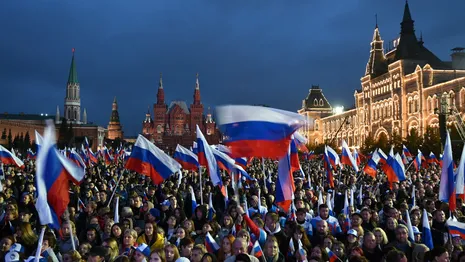 77,1% опрошенных доверяют президенту России Владимиру Путину