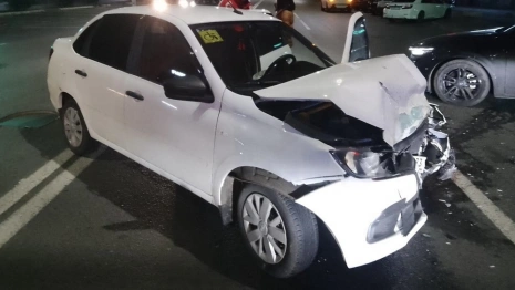 Во Владимире водитель «Гранты» снес иномарку