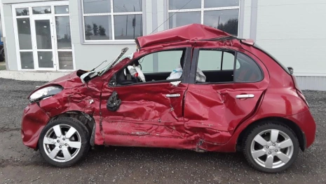 Появилось фото машины известной в Вязниках врача после смертельного ДТП на М-7