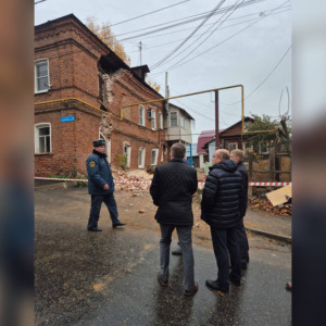 Что известно об обрушении стены исторического дома в центре Владимира