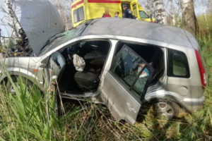 В Гусь-Хрустальном районе водитель не справился с управлением и въехал в дерево