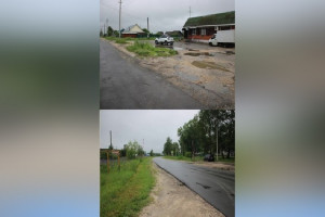 В деревне под Гусь-Хрустальным дорогу отремонтируют комплексно