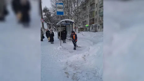 Во Владимире начали уборку снега лишь в марте