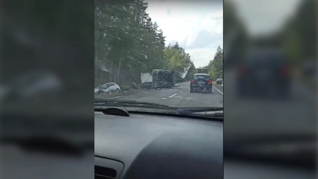 Во Владимирской области ГАЗель «разорвало» при ДТП: пострадали двое