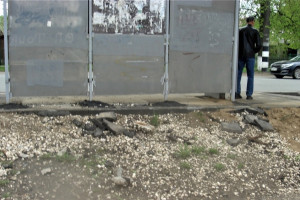 Жители Коврова раскритиковали ремонт остановок