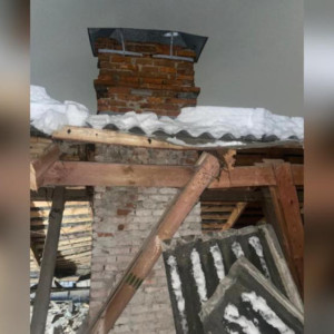 В Кольчугино провели капремонт рухнувшей крыши 3-этажного дома