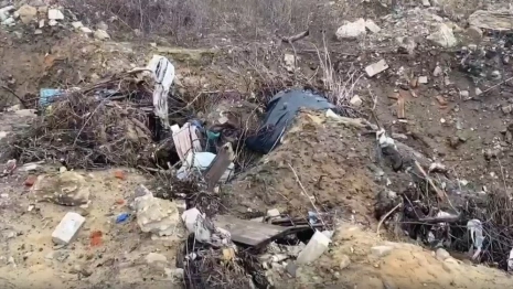 В Золотково в охранной зоне питьевой воды организовали гигантскую свалку
