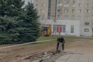 Чиновники показали на видео работы в сквере имени Кутузова во Владимире