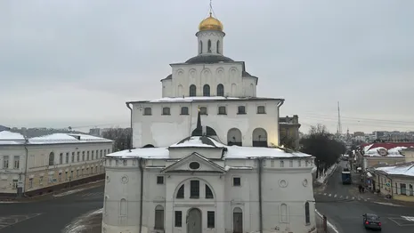 В Золотых воротах во Владимире нашли знак Рюриковчией