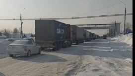 На трассе М-7 во Владимирской области растянулась пробка длиной в 30 км