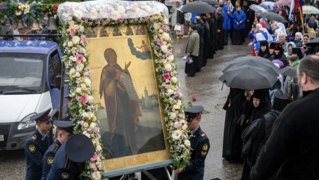 Крестный ход с Боголюбской иконой Божией матери во Владимире объединил 2500 человек