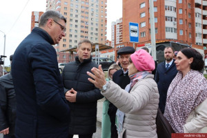 Александр Авдеев заглянул в Ленинский район Владимира