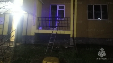 В поселке Боголюбово при пожаре спасли 2 детей