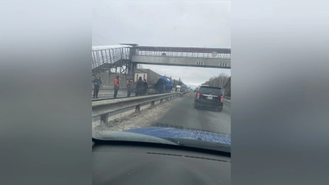 Во Владимирской области на М-7 Волга из-за ДТП с фурой выросла мертвая пробка