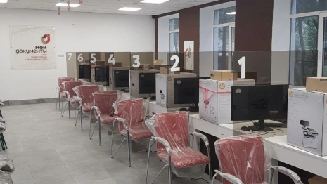 Владимирская область помогла с открытием МФЦ в Докучаевске